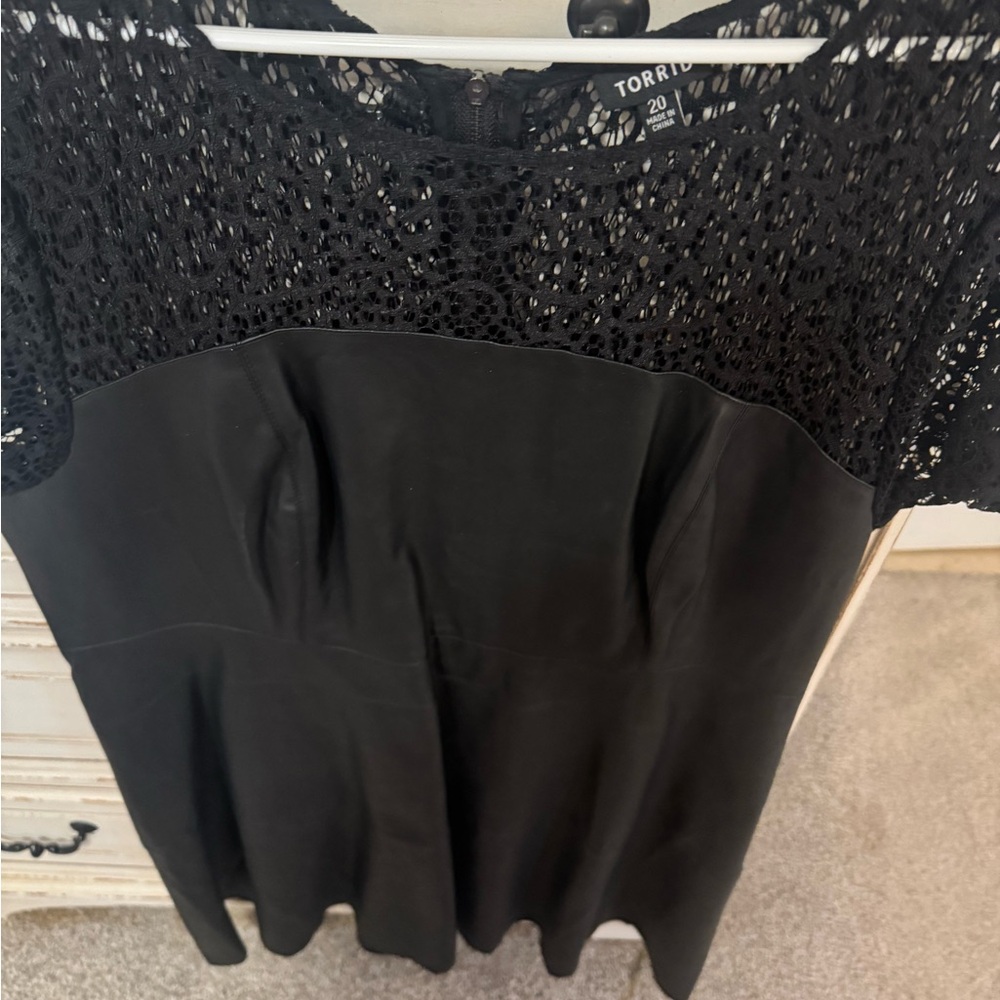 Torrid Black Lace Dress